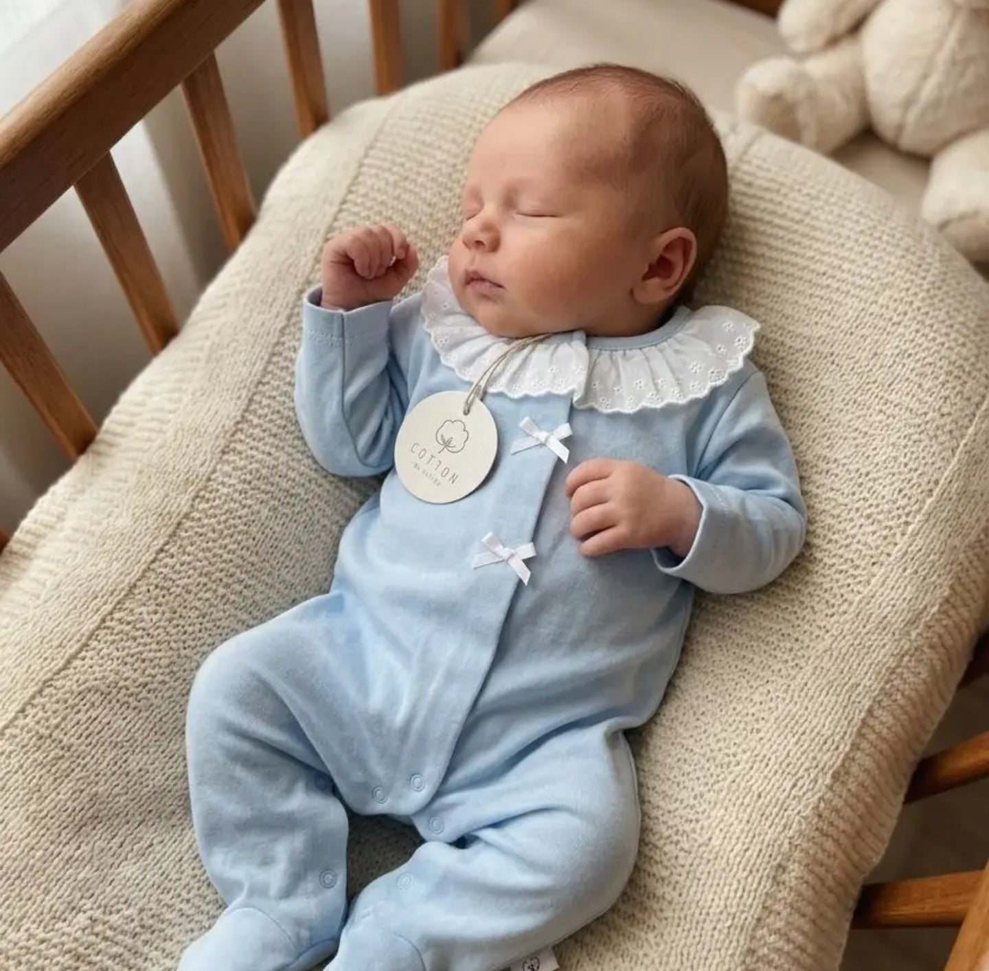 Babygrow sem carda 100% algodão
