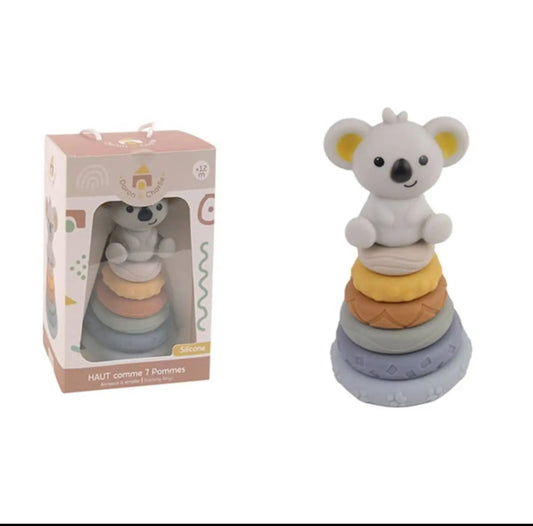 Torre empilhável de silicone